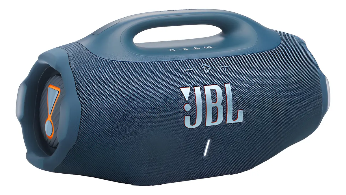 Caixa de Som JBL Boombox 4 Bluetooth Portátil 210W Bivolt Azul